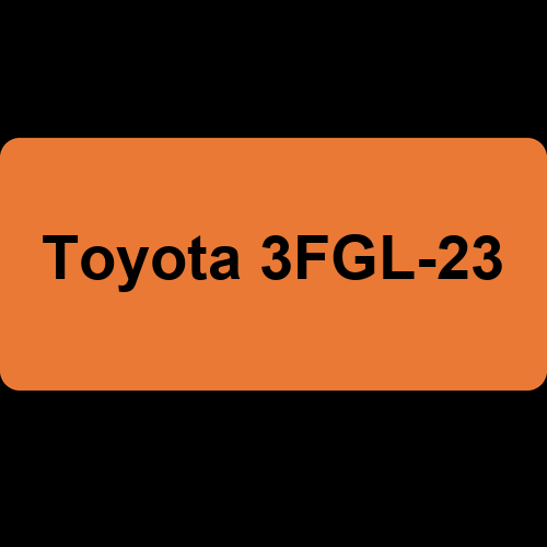 Toyota 3FGL-23